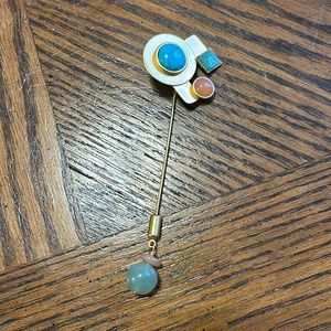 Signed Gail Rothstein 2 scarf clip? Not sure